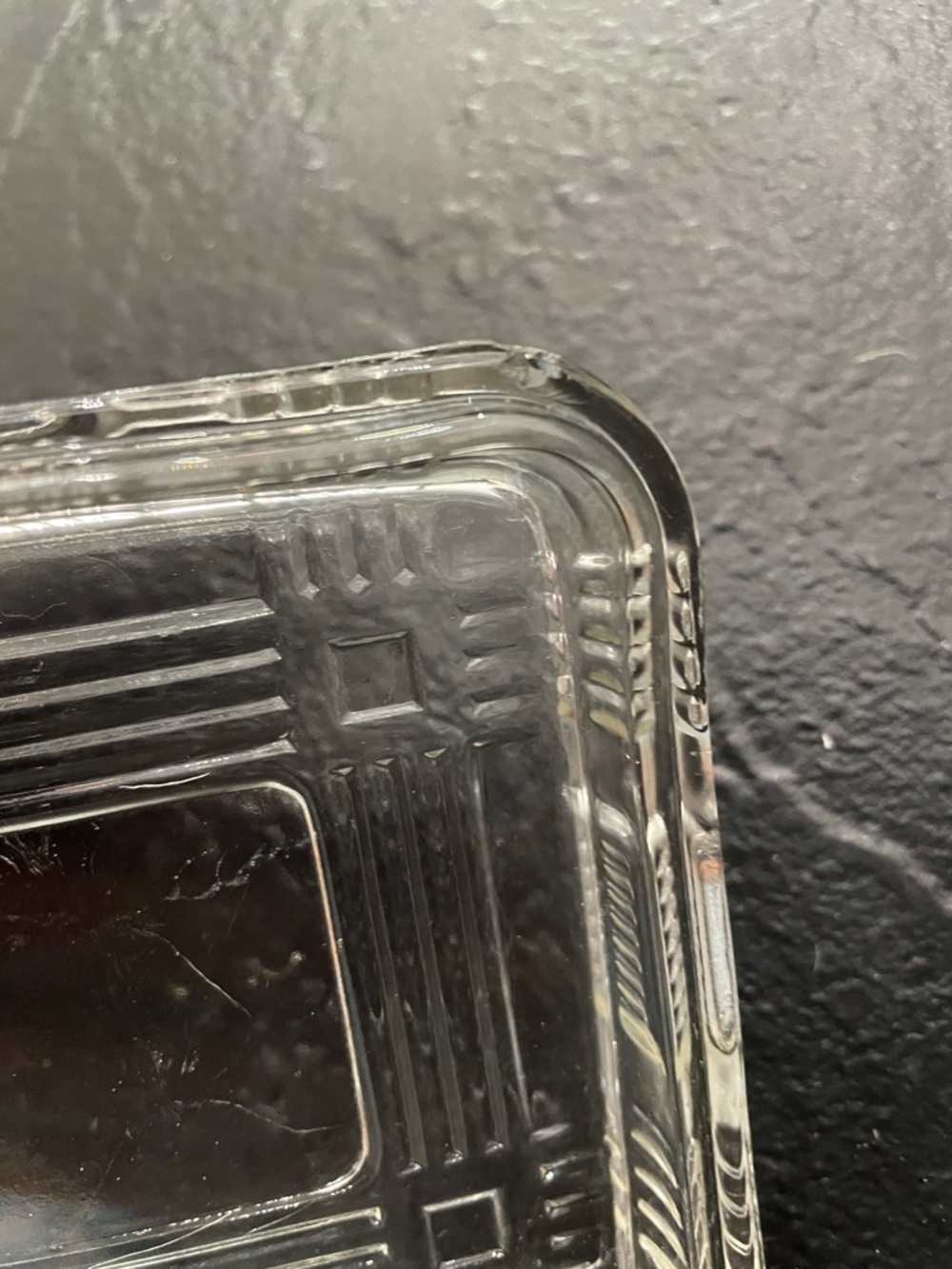 Clear Glass Square Accessory Case - Transparent - Picture 9 of 9